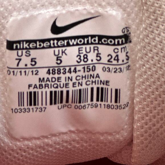 Nike Shox TLX Running Sneakers Sz 7.5 White Purple Athletic Shoe Streetwear READ - Picture 16 of 16